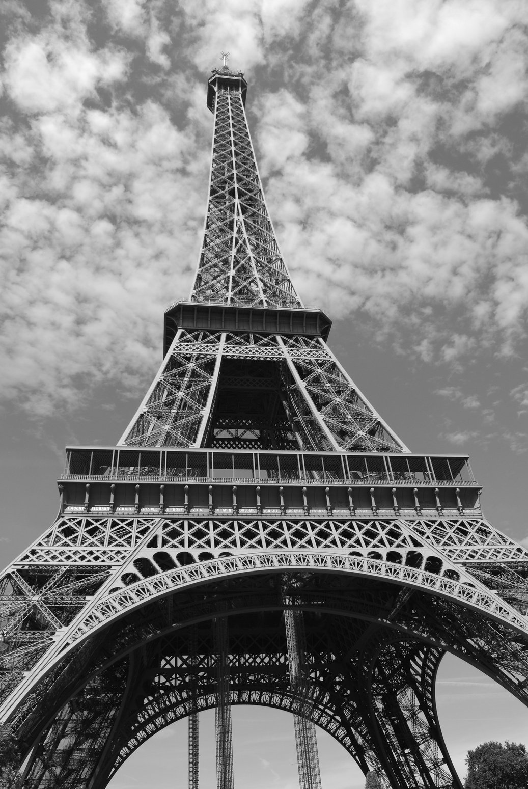 Eiffel Tower in Paris, France